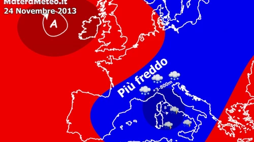 Previsioni per Matera: 22/11 - 24/11/2013